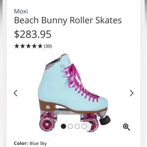 Moxi beach bunny roller skates